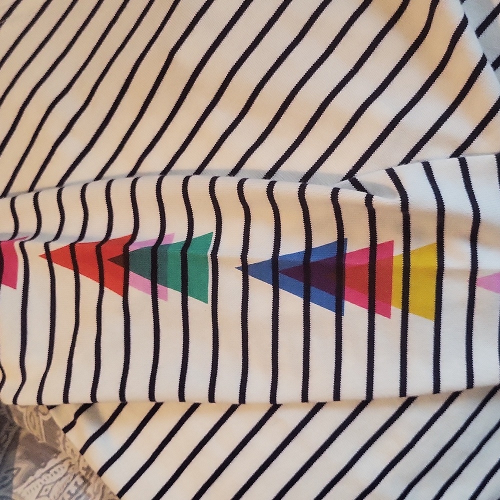 Joules striped long-sleeve tee with rainbow accents - Picture 3 of 10